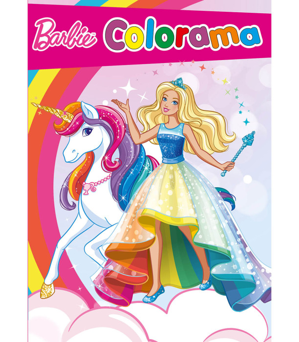КНИЖКА ЗА ОЦВЕТЯВАНЕ BARBIE COLORAMA 48 СТР. 2 ВИДА Boek Specials Nederland bv