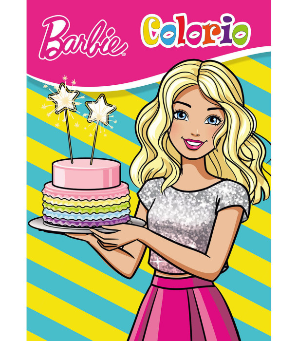КНИЖКА ЗА ОЦВЕТЯВАНЕ BARBIE COLORIO 32 СТР. 4 ВИДА Boek Specials Nederland bv