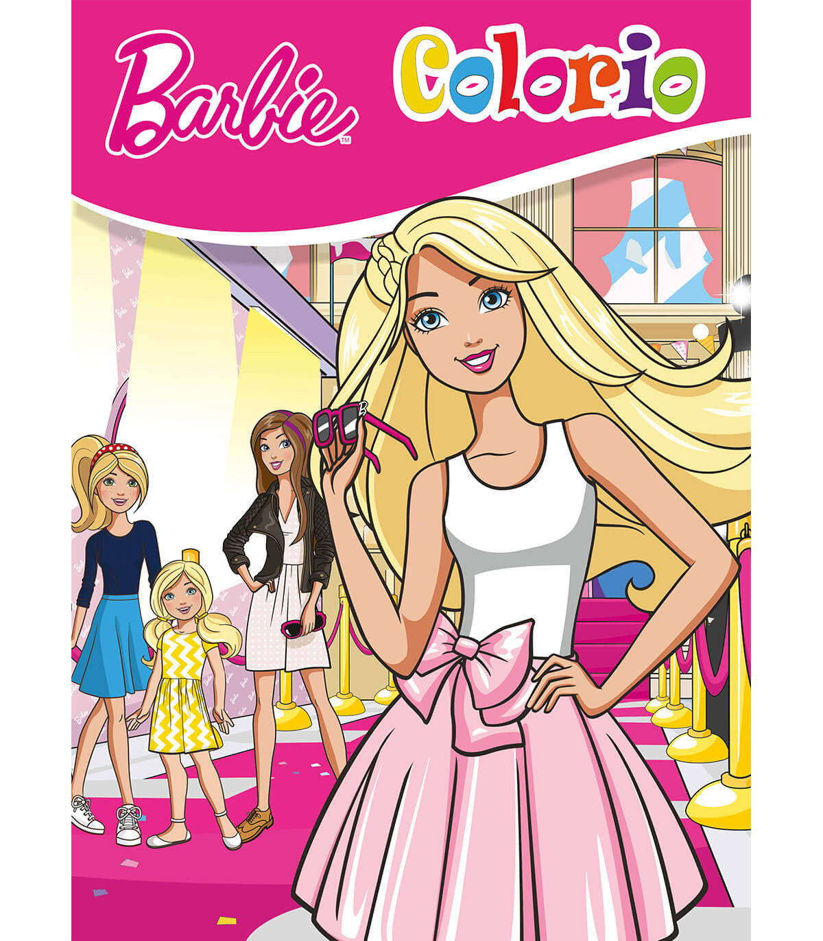 КНИЖКА ЗА ОЦВЕТЯВАНЕ BARBIE COLORIO 32 СТР. 4 ВИДА Boek Specials Nederland bv