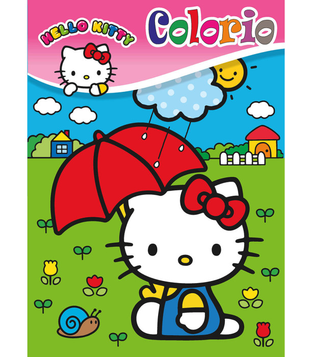 КНИЖКА ЗА ОЦВЕТЯВАНЕ HELLO KITTY COLORIO 32 СТР. 4 ВИДА Boek Specials Nederland bv