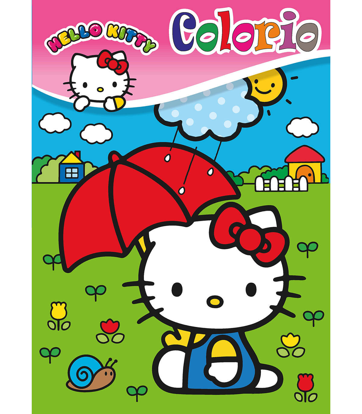 КНИЖКА ЗА ОЦВЕТЯВАНЕ HELLO KITTY COLORIO 32 СТР. 4 ВИДА Boek Specials Nederland bv