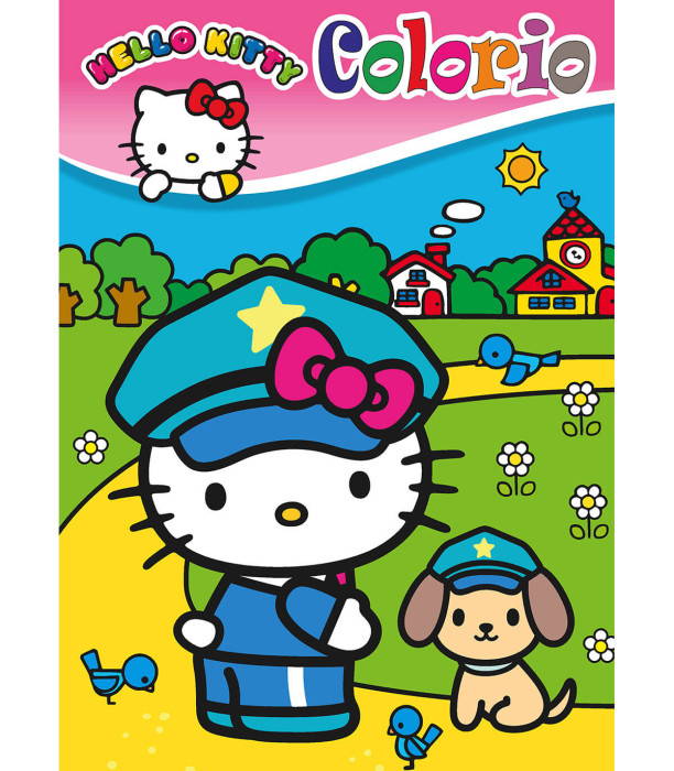 КНИЖКА ЗА ОЦВЕТЯВАНЕ HELLO KITTY COLORIO 32 СТР. 4 ВИДА Boek Specials Nederland bv