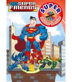 КНИЖКА ЗА ОЦВЕТЯВАНЕ + СТИКЕРИ WARNER BROS ГЕРОИ 32 СТР. 6 ВИДА Boek Specials Nederland bv