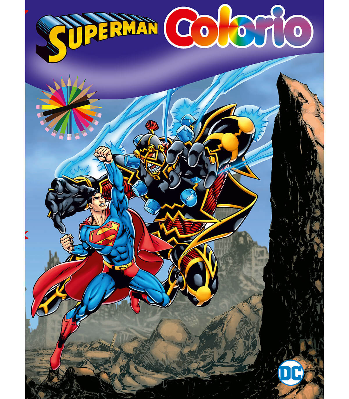 КНИЖКА ЗА ОЦВЕТЯВАНЕ COLORIO WARNER BROS ГЕРОИ 32 СТР. 6 ВИДА Boek Specials Nederland bv