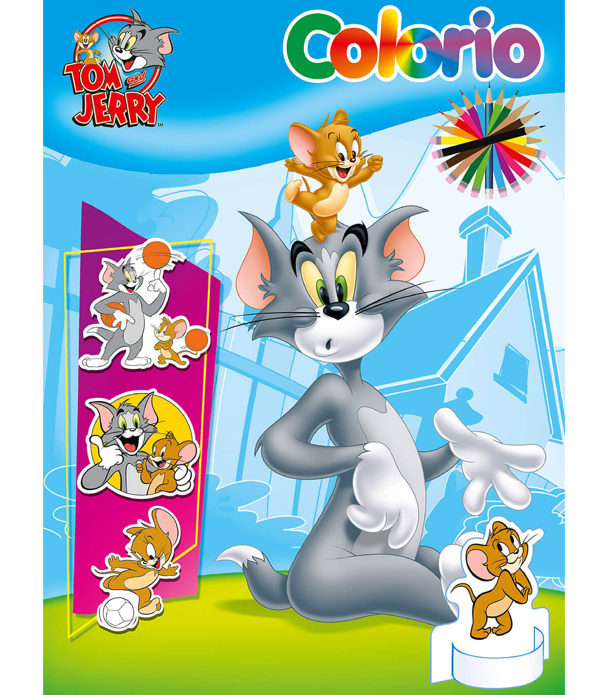 КНИЖКА ЗА ОЦВЕТЯВАНЕ COLORIO WARNER BROS ГЕРОИ 32 СТР. 6 ВИДА Boek Specials Nederland bv