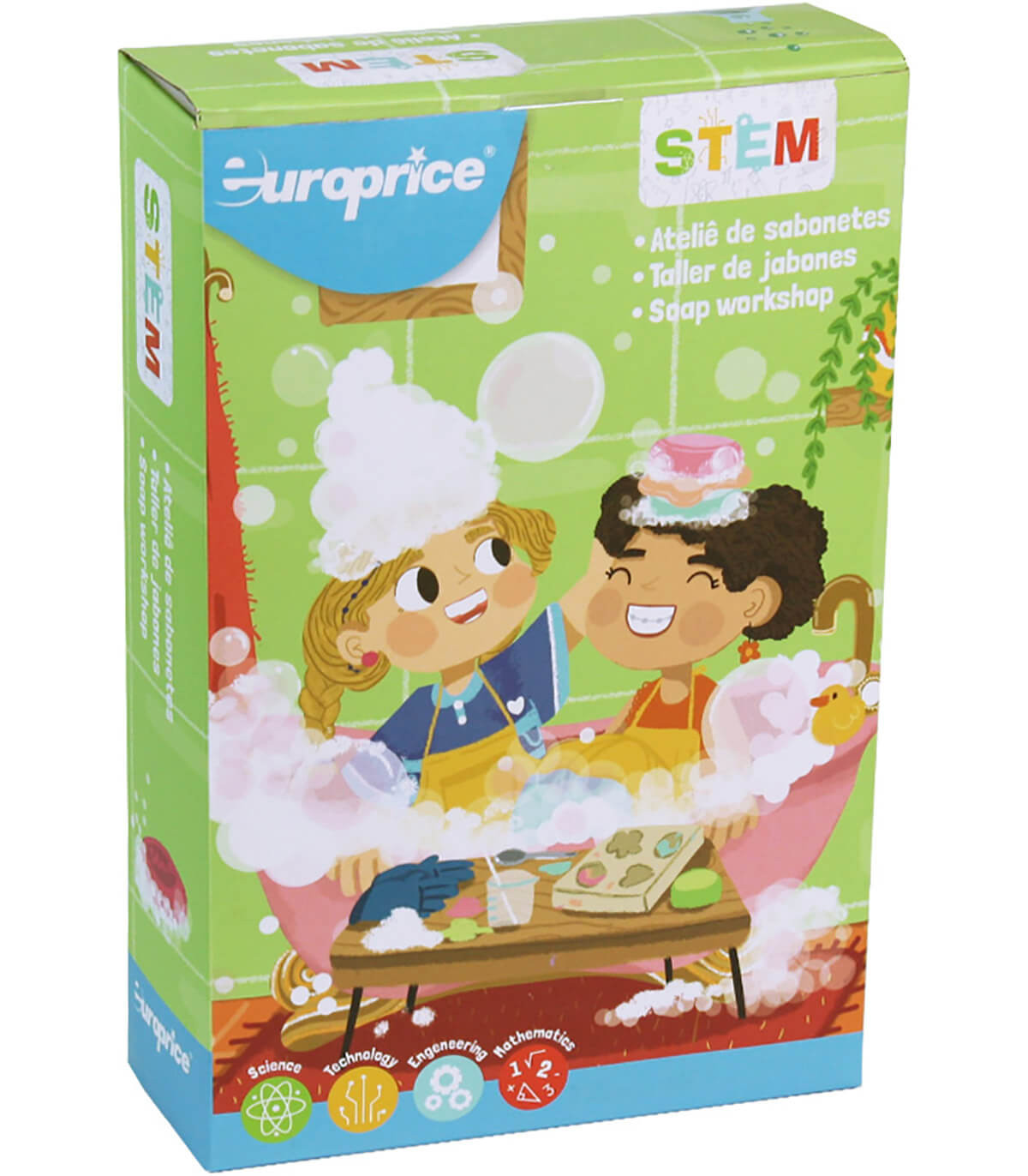 ДЕТСКА STEM ИГРА - РАБОТИЛНИЦА ЗА САПУНИ Europrice