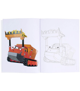 КНИЖКА ЗА ОЦВЕТЯВАНЕ BOB THE BUILDER COLORING 32 СТР. 4 ВИДА Europrice