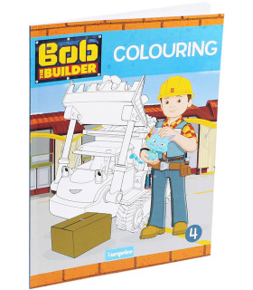 КНИЖКА ЗА ОЦВЕТЯВАНЕ BOB THE BUILDER COLORING 32 СТР. 4 ВИДА Europrice