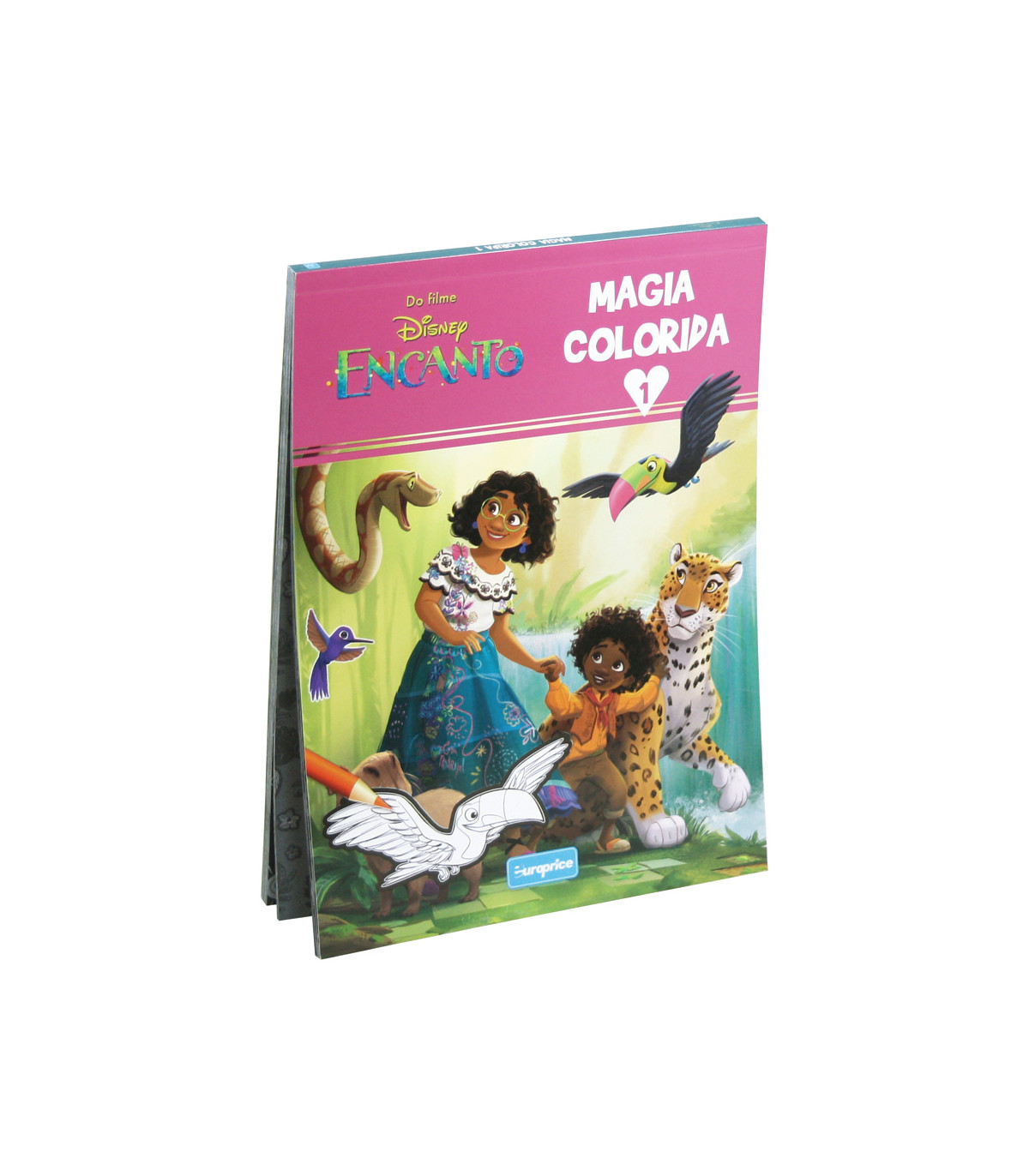 ТЕФТЕР КНИЖКА ЗА ОЦВЕТЯВАНЕ DISNEY MAGIA COLORIDA 96 СТР. 4 ВИДА Europrice