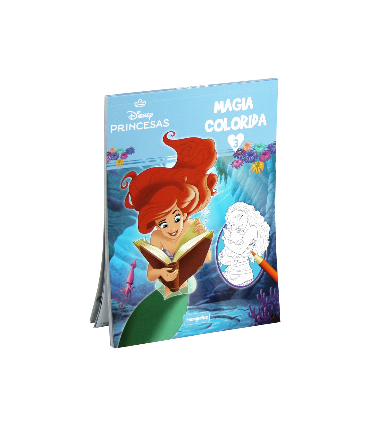 ТЕФТЕР КНИЖКА ЗА ОЦВЕТЯВАНЕ DISNEY MAGIA COLORIDA 96 СТР. 4 ВИДА Europrice
