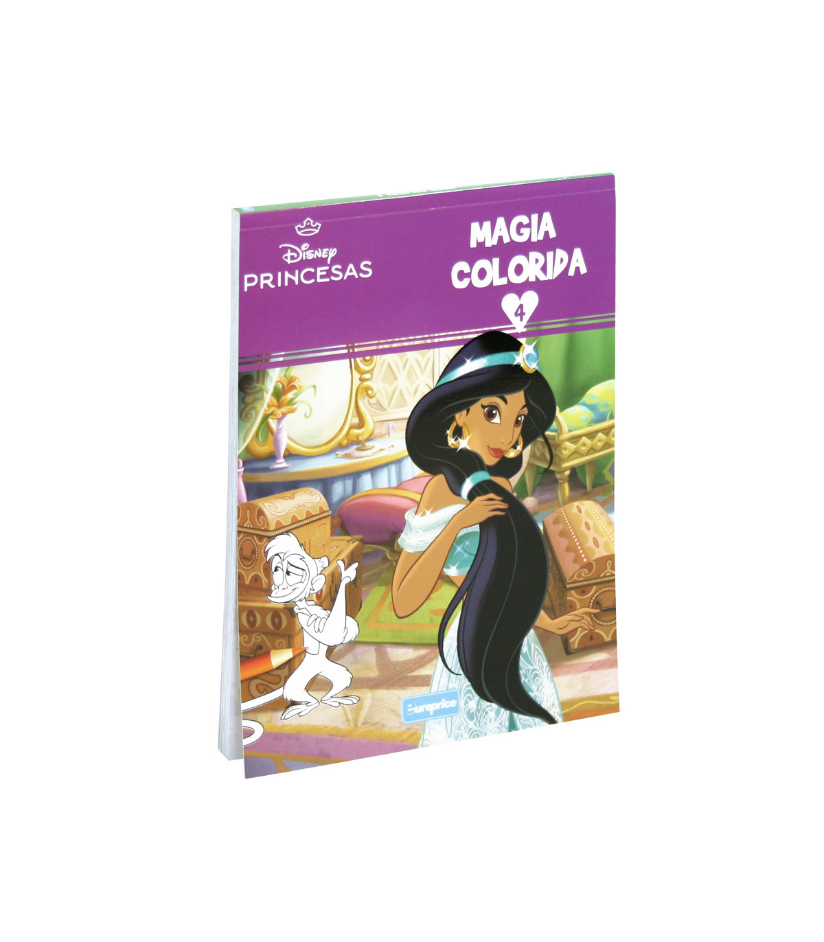 ТЕФТЕР КНИЖКА ЗА ОЦВЕТЯВАНЕ DISNEY MAGIA COLORIDA 96 СТР. 4 ВИДА Europrice