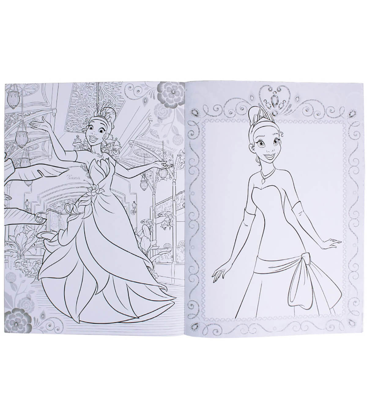 КНИЖКА ЗА ОЦВЕТЯВАНЕ DISNEY PRINCESS 24 СТР. + 1000 ДИАМАНТЕНИ КАМЪЧЕТА 4 ВИДА Europrice