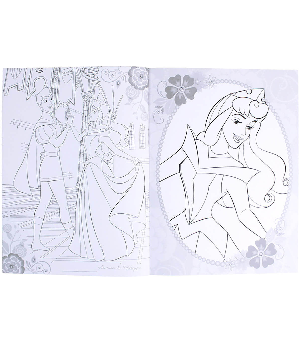 КНИЖКА ЗА ОЦВЕТЯВАНЕ DISNEY PRINCESS 24 СТР. + 1000 ДИАМАНТЕНИ КАМЪЧЕТА 4 ВИДА Europrice