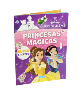 КНИЖКА ЗА ОЦВЕТЯВАНЕ DISNEY PRINCESS 16 СТР. + СТИКЕРИ 3 ВИДА Europrice