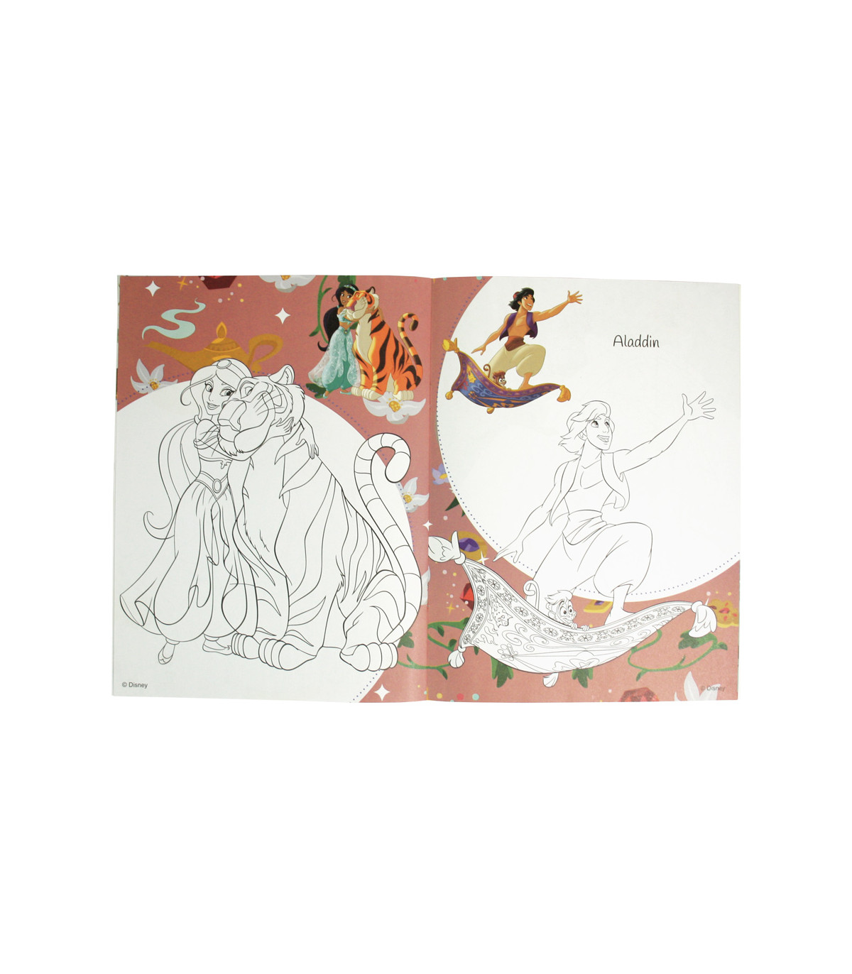 КНИЖКА ЗА ОЦВЕТЯВАНЕ DISNEY PRINCESS 16 СТР. + СТИКЕРИ 3 ВИДА Europrice