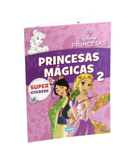 КНИЖКА ЗА ОЦВЕТЯВАНЕ DISNEY PRINCESS 16 СТР. + СТИКЕРИ 3 ВИДА Europrice
