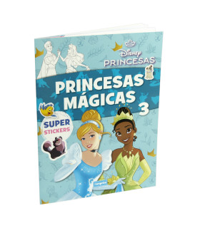 КНИЖКА ЗА ОЦВЕТЯВАНЕ DISNEY PRINCESS 16 СТР. + СТИКЕРИ 3 ВИДА Europrice