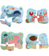 ДЕТСКИ ПЪЗЕЛ 4 В 1 С ЕДРИ ЕЛЕМЕНТИ + КНИЖКА ЗА ОЦВЕТЯВАНЕ 4 ВИДА Europrice