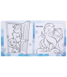 КНИЖКА ЗА ОЦВЕТЯВАНЕ DISNEY 24 СТР. + 45 СТИКЕРА МЕТАЛИК 3 ВИДА Europrice
