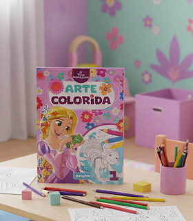 ТЕФТЕР КНИЖКА ЗА ОЦВЕТЯВАНЕ DISNEY ARTE COLORIDA 64 СТР. 4 ВИДА Europrice