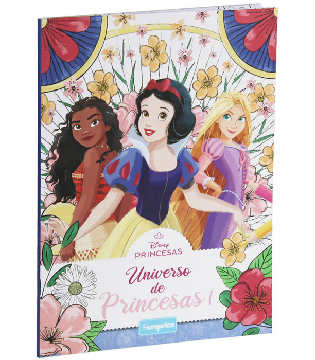 КНИЖКА ЗА ОЦВЕТЯВАНЕ UNIVERSO DE PRINCESAS 48 СТР. 2 ВИДА Europrice