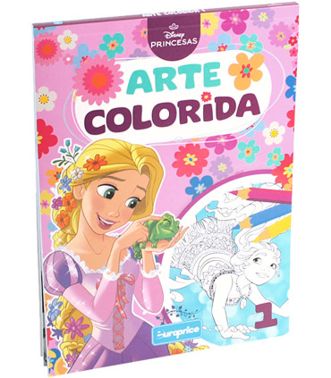 ТЕФТЕР КНИЖКА ЗА ОЦВЕТЯВАНЕ DISNEY ARTE COLORIDA 64 СТР. 4 ВИДА Europrice