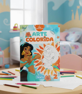 ТЕФТЕР КНИЖКА ЗА ОЦВЕТЯВАНЕ DISNEY ARTE COLORIDA 64 СТР. 4 ВИДА Europrice