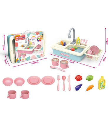 ДЕТСКА ГОЛЯМА МИВКА С ТЕЧАЩА ВОДА И АКСЕСОАРИ Armtoys