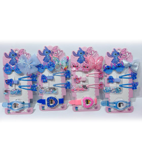 ДЕТСКИ РЪЧЕН ЧАСОВНИК С АКСЕСАОРИ ЗА КОСА СТИЧ Armtoys