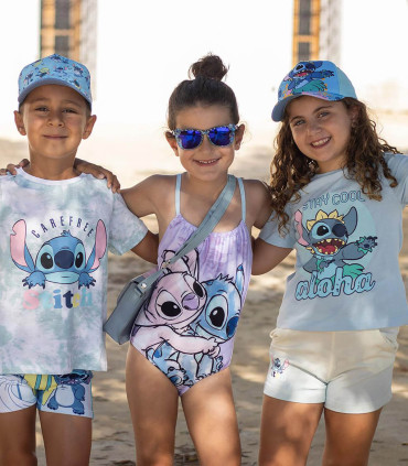 ДЕТСКИ ЦЯЛ БАНСКИ STITCH СИН 5-12 ГОД. Cerda