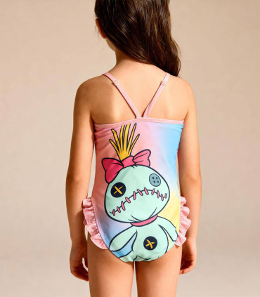 ДЕТСКИ ЦЯЛ БАНСКИ STITCH РОЗОВ 5-12 ГОД. Cerda