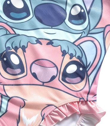 ДЕТСКИ ЦЯЛ БАНСКИ STITCH РОЗОВ 5-12 ГОД. Cerda