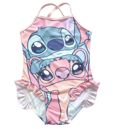 ДЕТСКИ ЦЯЛ БАНСКИ STITCH РОЗОВ 5-12 ГОД. Cerda