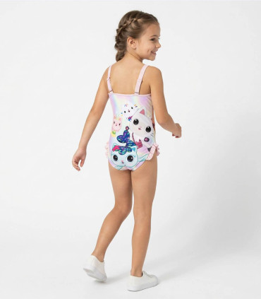 ДЕТСКИ ЦЯЛ БАНСКИ GABBY'S DOLLHOUSE РОЗОВ 2-6 ГОД. Cerda