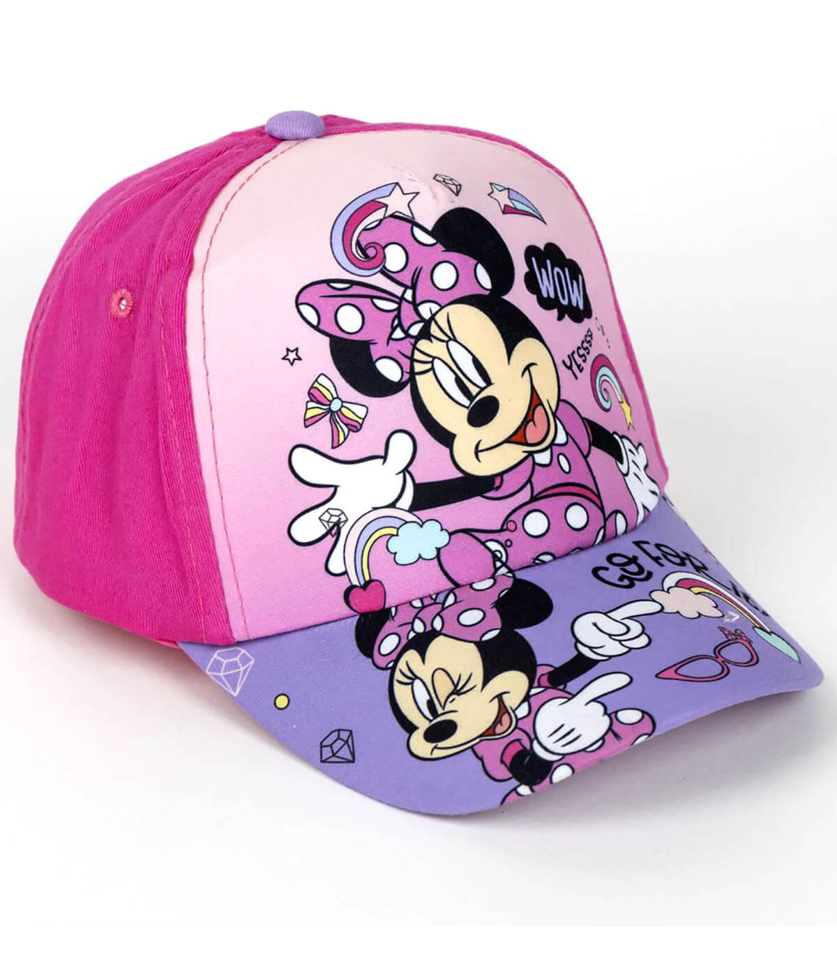 ДЕТСКА ШАПКА С КОЗИРКА 51 СМ + СЛЪНЧЕВИ ОЧИЛА MINNIE Cerda