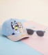 ДЕТСКА ШАПКА С КОЗИРКА 51 СМ + СЛЪНЧЕВИ ОЧИЛА BLUEY Cerda