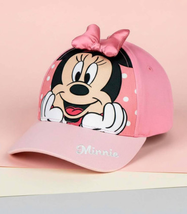 ДЕТСКА ШАПКА С КОЗИРКА И АПЛИКАЦИЯ MINNIE 53 СМ Cerda