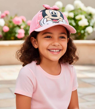 ДЕТСКА ШАПКА С КОЗИРКА И АПЛИКАЦИЯ MINNIE 53 СМ Cerda