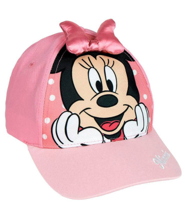 ДЕТСКА ШАПКА С КОЗИРКА И АПЛИКАЦИЯ MINNIE 53 СМ Cerda