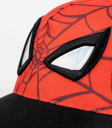 ДЕТСКА ШАПКА С КОЗИРКА И АПЛИКАЦИЯ SPIDERMAN 53 СМ Cerda