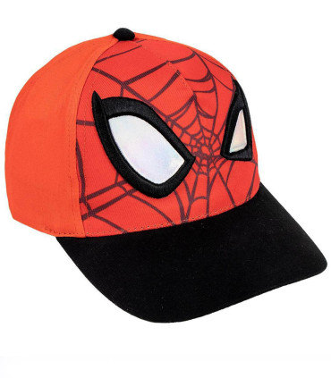 ДЕТСКА ШАПКА С КОЗИРКА И АПЛИКАЦИЯ SPIDERMAN 53 СМ Cerda