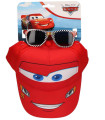 ДЕТСКА ШАПКА С КОЗИРКА 53 СМ + СЛЪНЧЕВИ ОЧИЛА CARS