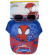 ДЕТСКА ШАПКА С КОЗИРКА 51 СМ + СЛЪНЧЕВИ ОЧИЛА SPIDERMAN Cerda