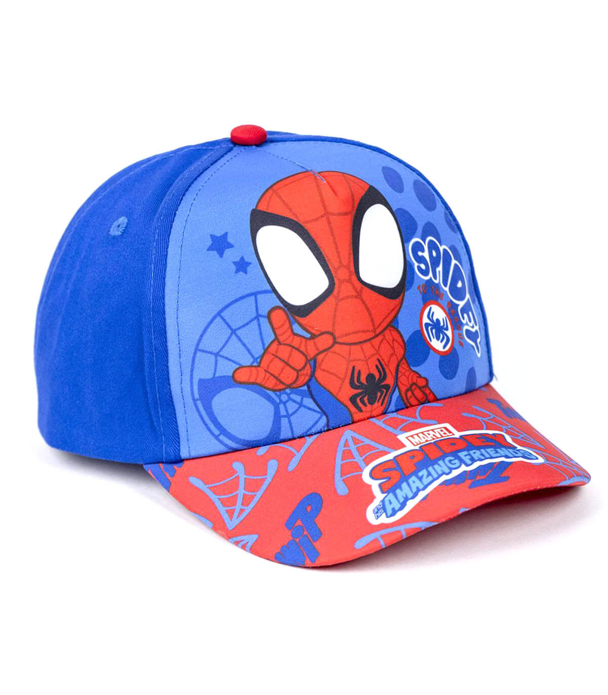 ДЕТСКА ШАПКА С КОЗИРКА 51 СМ + СЛЪНЧЕВИ ОЧИЛА SPIDERMAN Cerda