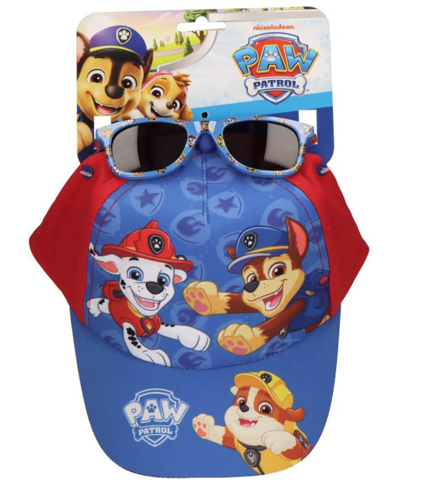 ДЕТСКА ШАПКА С КОЗИРКА + СЛЪНЧЕВИ ОЧИЛА PAW PATROL Cerda