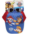 ДЕТСКА ШАПКА С КОЗИРКА 53 СМ + СЛЪНЧЕВИ ОЧИЛА PAW PATROL
