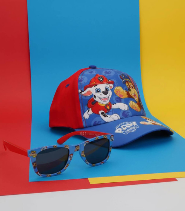 ДЕТСКА ШАПКА С КОЗИРКА + СЛЪНЧЕВИ ОЧИЛА PAW PATROL Cerda