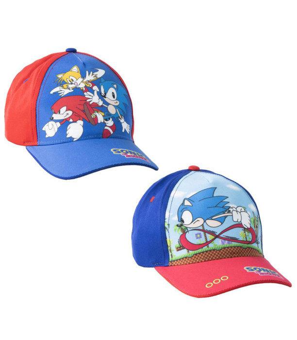 ДЕТСКА ШАПКА С КОЗИРКА SONIC 53 СМ 2 ВИДА Cerda