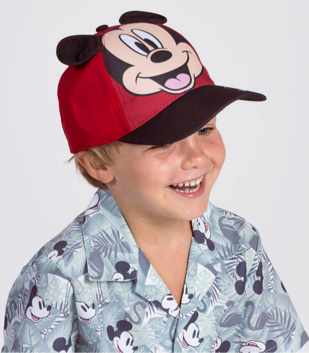 ДЕТСКА ШАПКА С КОЗИРКА И АПЛИКАЦИЯ MICKEY 53 СМ Cerda