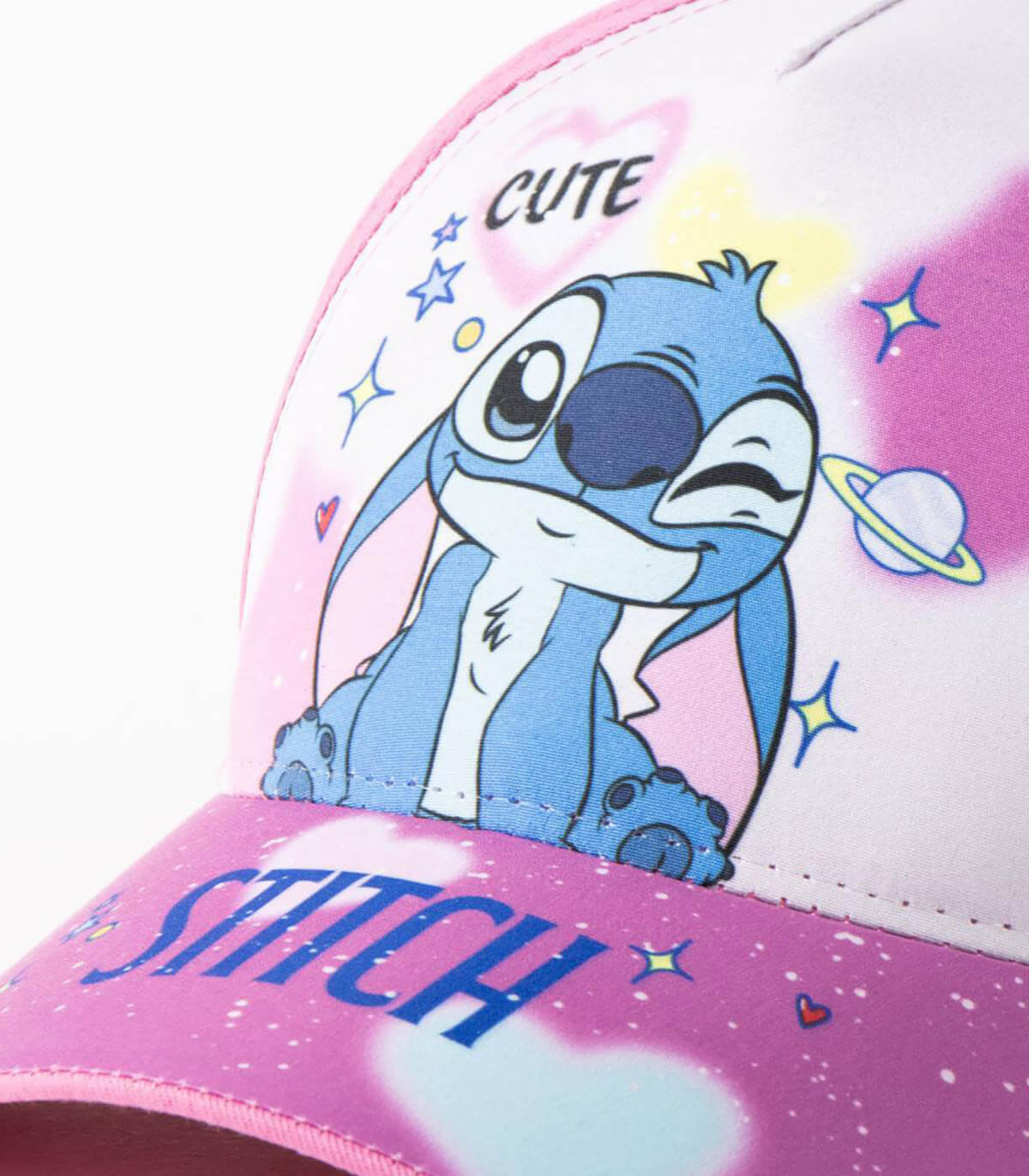ДЕТСКА ШАПКА С КОЗИРКА 53 СМ STITCH РОЗОВ Cerda